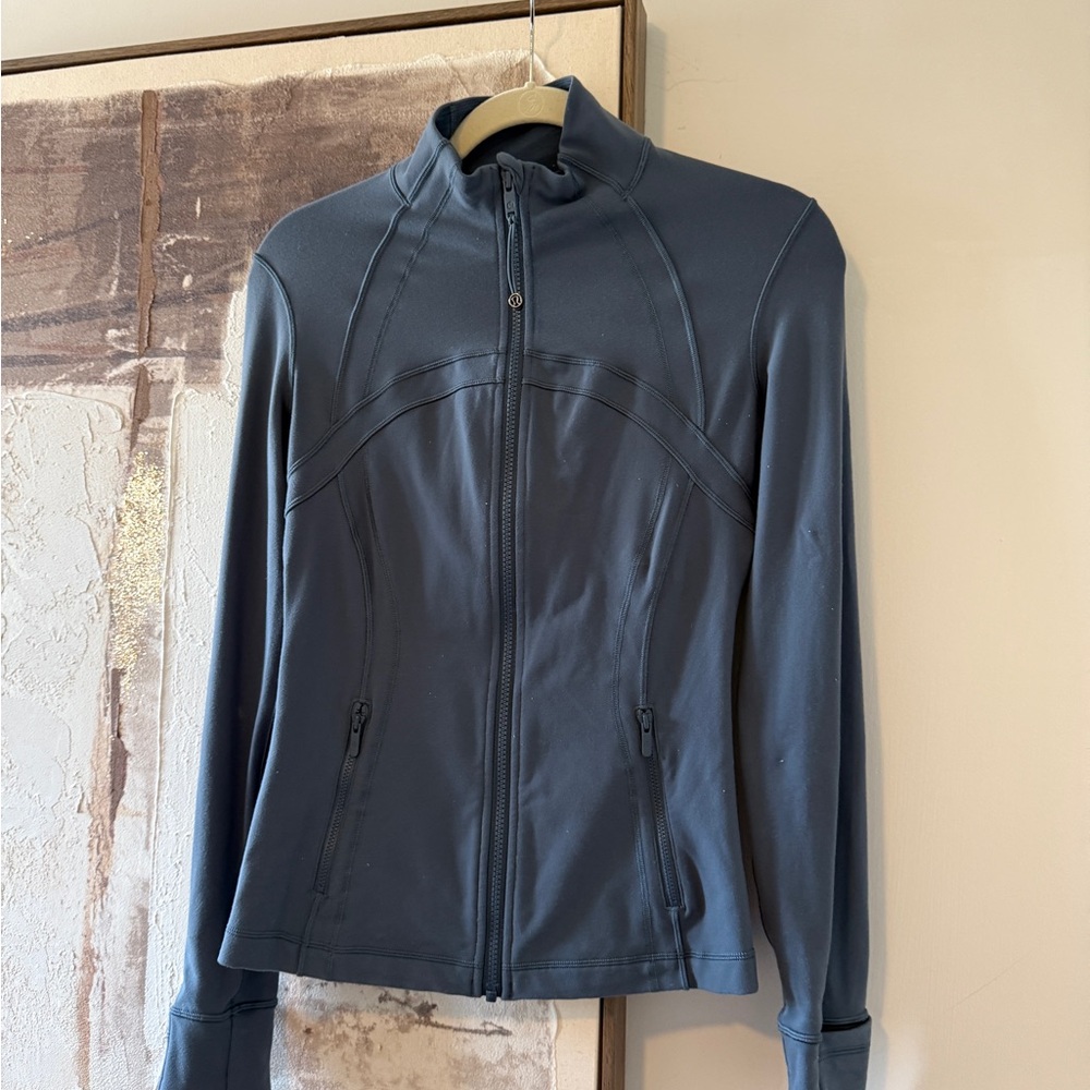 Lululemon Women's Gray/Blue Scuba Jacket